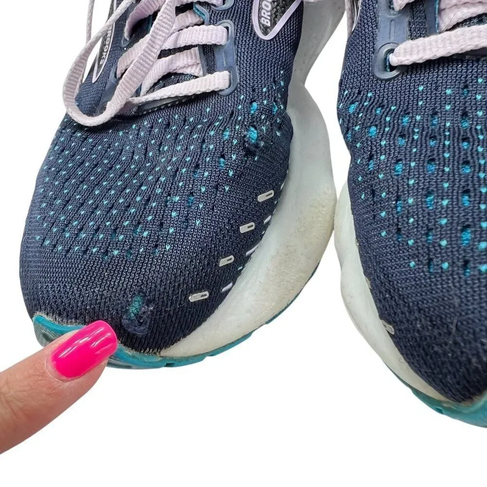 Brooks Glycerin 20 Women's Running Shoes Navy Blue Purple Size 8